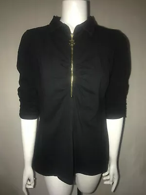 Miss Tina Black Fashion Shirt Size  Medium • $12.99