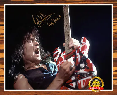 Eddie Van Halen - Autographed Signed 8 X10 Photo (Van Halen) Reprint • $12.99