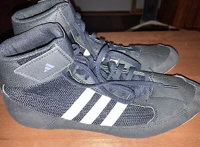 Adidas HVC 2 Men's Wrestling Shoe Size 10.5 Color Black/White • $40.99