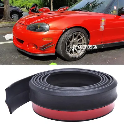 For Mazda Miata MX-5 90-97 Front Bumper Lip Splitter Spoiler Chin 2.5M/8.2ft • $18.79