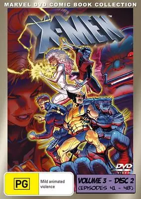 X-Men : Vol 3 : Disc 2 (DVD 1994) - Region 4 • $12