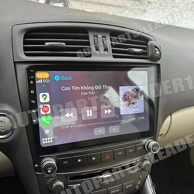 For Lexus IS250 IS350 2006-2012 Android 13 Apple CarPlay Car Stereo Radio GPS BT • $175.73