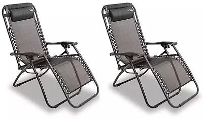 2 X Quest Camping Caravan Garden Winchester RELAXER Chair F2086 -Max Load 150kg • £64.99