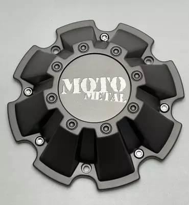 *USED Moto Metal Satin Gray Wheel Center Cap SCREWS NOT INCLUDED M793GRAY • $19.99