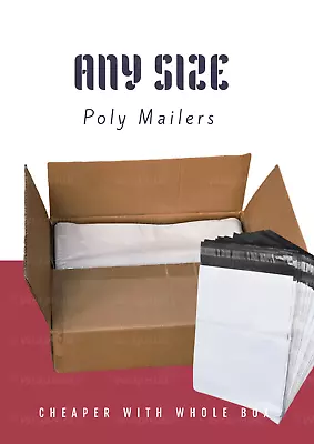 Wholesale 💌💌 Poly Mailers Shipping Envelopes Self Sealing Plastic Mailing Bags • $4.46