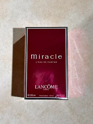 Miracle Perfume By Lancome 3.4 Oz. L'eau De Parfum Spray For Women. New In Box • $39.99