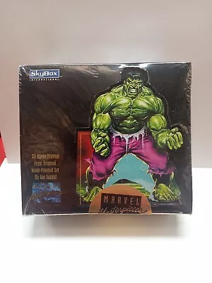 1992 Skybox Marvel Masterpieces Trading Cards 36 Packs FACTORY SEALED BOX!!! 1B • $349.99