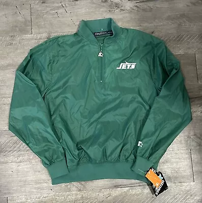 70s Jets Starter Bomber Windbreaker Jacket  • $350