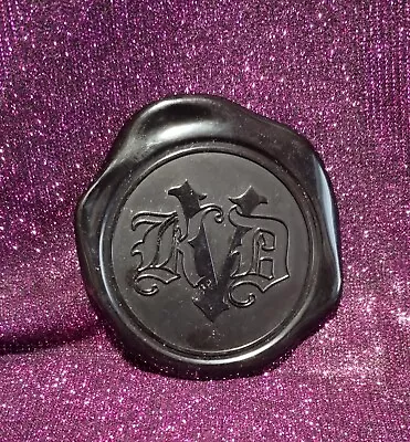 Kat Von D Compact Mirror Purse Size Black Rare Makeup Collectable • £7.99