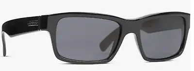 NEW Von Zipper Fulton Sunglasses-BKG Black Gloss-Vintage Grey Lens • $79.99