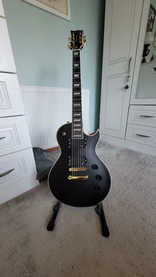 £120 • Buy Harley Benton SC-1000 SBK Progressive Line Electric Guitar.