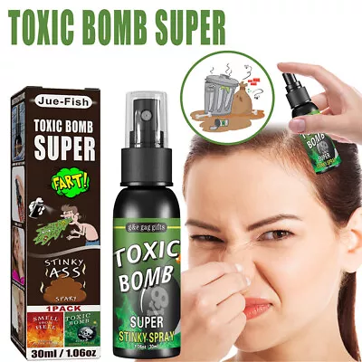 Novelties Liquid Fart Gag Prank Joke Spray Can Stink Bomb Smelly Stinky Gas 30ML • $12.99