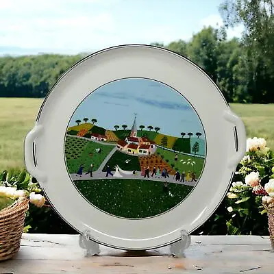 Villeroy & Boch Design Naif 12  Wedding Scene Cake Plate Appetizer Platter • $29.93