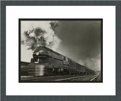 Pennsylvania Railroad 6-4-4-6 T1 Steam Locomotive Calendar Print Custom Framed  • $60