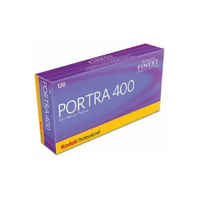 Kodak Portra 400 120 Roll Film Professional 5 Pack - INC VAT - Expiry 12/2023 • £67.99