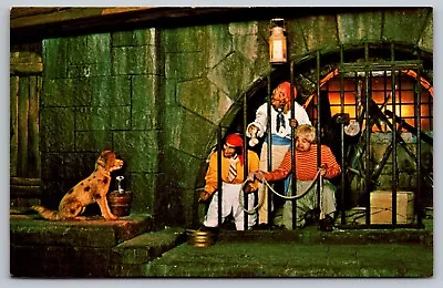 It's A Dog's Life Jail Pirates Walt Disney World Florida Vintage Postcard  (A1) • $5