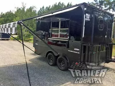 New 2024 8.5x12 Enclosed Custom Concession Mobile Kitchen Food Vending Trailer • $3200