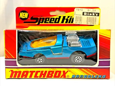 Bandolero Speed Kings Matchbox MINT K-36 In Original Unpunched Box • $44.99