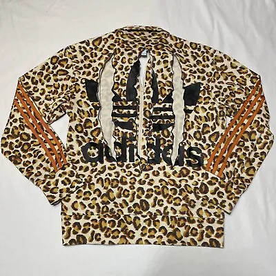 $169.99 • Buy Adidas Jeremy Scott ObyO Leopard Clawed Animal Track Top TT Jacket Size Small