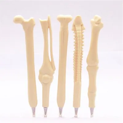 £4.49 • Buy Novelty Bone Pens 5 Types -Nurses, Doctors, Radiographers, Orthopods! Black Ink