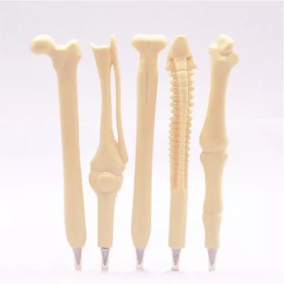 £2.18 • Buy Novelty Bone Pens 5 Types -Nurses, Doctors, Radiographers, Orthopods! Black Ink