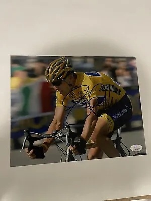 Lance Armstrong Signed 8X10 Photo Cycling JSA COA Autographed D • £285.04