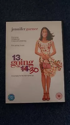 13 Going On 30 DVD Jennifer Garner Cert 12 • £1.50