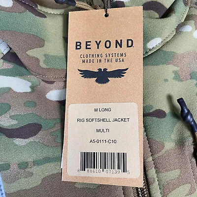 Beyond Clothing A5 Rig L5 Softshell Jacket OCP Multicam ECWCS Fleece Lined • $286.99