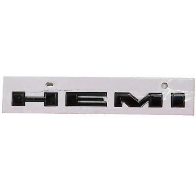 Genuine OEM Mopar Matte Black HEMI Badge Emblem For Dodge Durango 2020-2024 • $73.24