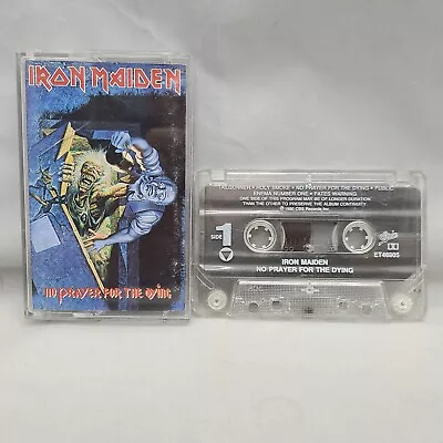 No Prayer For The Dying By Iron Maiden (Cassette Oct-1990) ET 46905 • $9.99