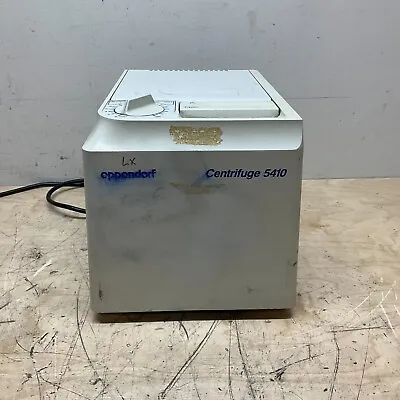 Eppendorf Centrifuge 5410  TESTED AND WORKING W/ ROTOR AND LID • $143.96