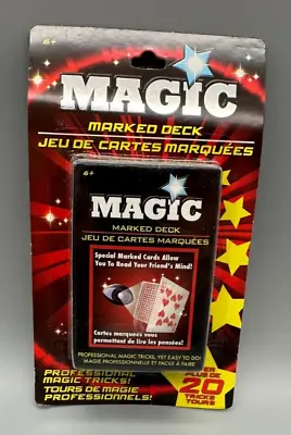 Magic Playing Cards Trick Set Marked Deck Sealed New C15 • $10