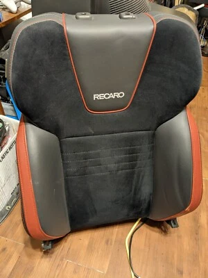 $249.99 • Buy 2015-2019 Subaru STI Front Seat Back Recaro LH / Left Driver's Upper Half 15-19
