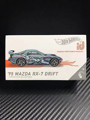 HOT WHEELS ID Mazda RX7 FD 1995 Drift Car Limited Run Collectible RARE New￼ • $47.99