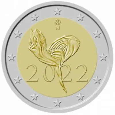 2022 Finland € 2 Euro Uncirculated UNC Coin Finnish National Ballet 100 Years • $9.02