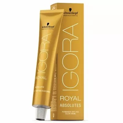 Schwarzkopf Igora Royal Absolutes Hair Dye Colour Color Cream 60ML • £7.99