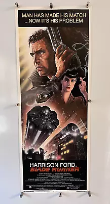 BLADE RUNNER Insert '82  Scott Sci-fi Classic Art Of Harrison Ford By ALVIN ! • $500