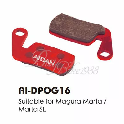 CYCLING AI-DPOG16 Disc Brake Pads MAGURA MARTA OR SL Organic Compound • $12.29