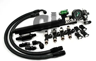 Honda Civic Acura B Series BOSCH 1000cc Fuel Injectors Rail Kit B16 B18 B20 GSR • $779.99