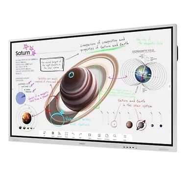 Samsung 55  Flip Pro WMB 4K UHD Interactive E-Board Smart Digital FlipChart D... • $3341.70