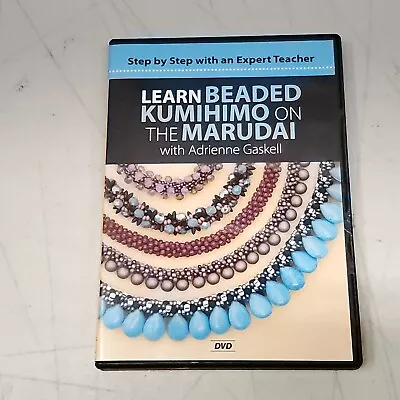 Learn Beaded Kumihimo On The Marudai DVD With Adrienne Gaskell 60 Minutes • $14.98