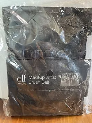 E.l.f. Studio MAKEUP ARTIST BRUSH BELT Tool Holder Bag Black New Authentic.”A” • $23