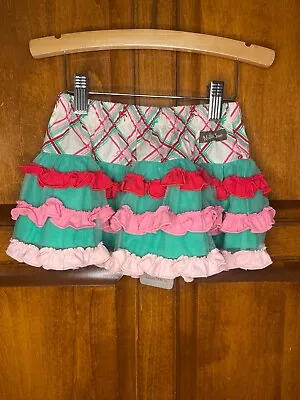 NWT Matilda Jane Girl On The Go Skirt Girls Wonderment Bows Tulle Size 2 MJ-259 • $23