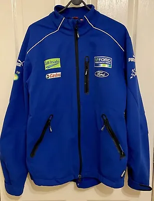 Official BP Ford World Rally Team RS Goretex Jacket By Puma WRC - Size M WRC • £54.99