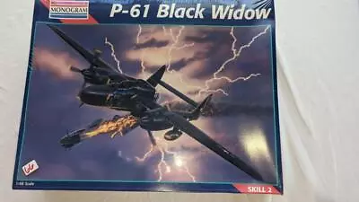 Monogram P-61 Black Widow Model Kit #7546 Scale 1:48 • $22