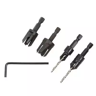 £58.95 • Buy Trend Snappy 4 Piece Drill Countersink And Plug Cutter Set