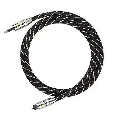  To Mini Plug 3.5mm Optical Fiber Digital Audio Cable SPDIF Gold Pla NGF • $10.08