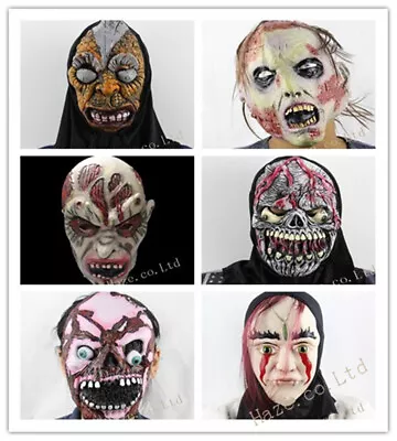 Halloween Scary Mask Bleed Canine Hag Horror Adult Fancy Dress • $19.79