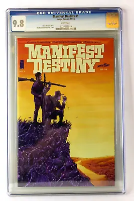 Manifest Destiny #1 CGC 9.8 Image Comics 2013 Universal Blue Label • $48.75