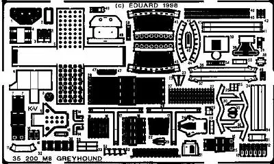 Eduard 35200 X 1/35 M8 Greyhound  For Tamiya • $15